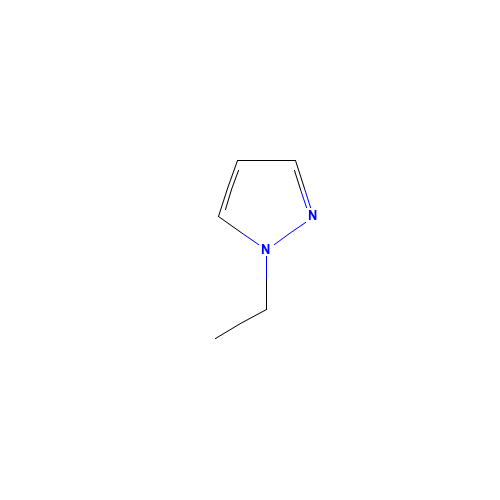 1-Ethylpyrazole (CAS: 2817-71-2) - Chemical Structure and Molecular Formula 