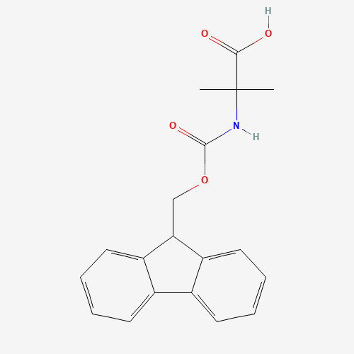 Fmoc-alpha-methylalanine (CAS: 94744-50-0) - Chemical Structure and Molecular Formula 