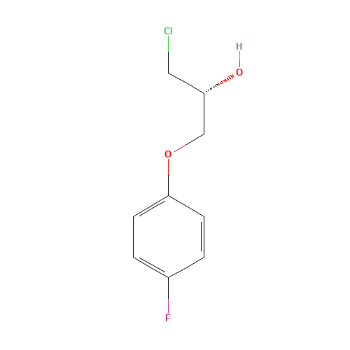 (R)-(+)-1-CHLORO-3-(4-FLUOROPHENOXY)-2-& (CAS: 307532-04-3) - Related Chemical Product