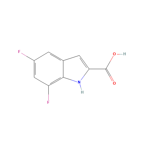 5,7-Difluoroindole-2-carboxylic acid (CAS: 186432-20-2) - Related Chemical Product
