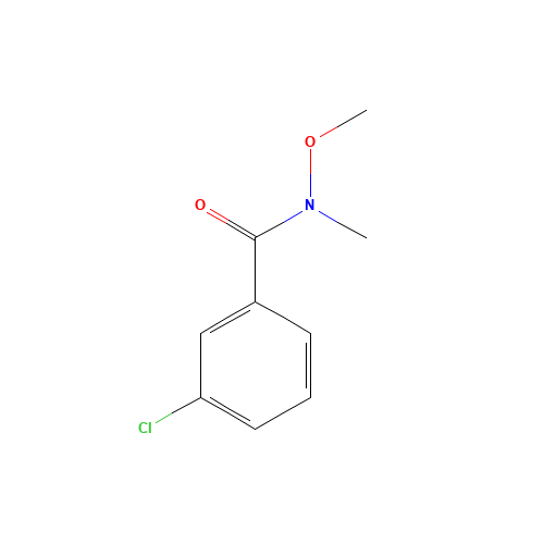 3-CHLORO-N-METHOXY-N-METHYLBENZAMIDE (CAS: 145959-21-3) - Related Chemical Product