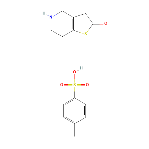 4,5,6,7-Tetrahydrothieno[3,2-c]pyridin-2(3H)-one 4-methylbenzenesulfonate (CAS: 178688-49-8) - Related Chemical Product