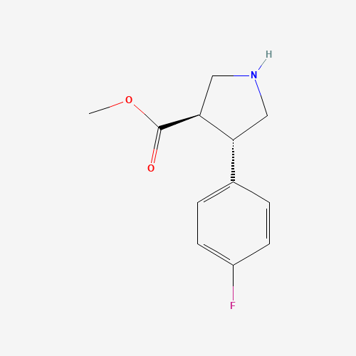 Trans-methyl 4-(4-fluorophenyl)pyrrolidine-3-carboxylate (CAS: 939758-13-1) - Related Chemical Product