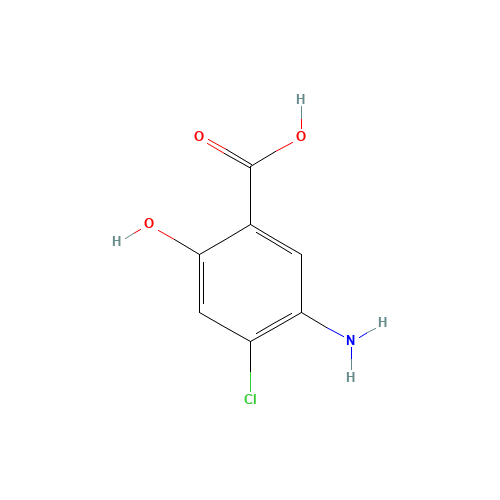 5-Amino-4-chlorosalicylic acid (CAS: 55302-98-2) - Related Chemical Product
