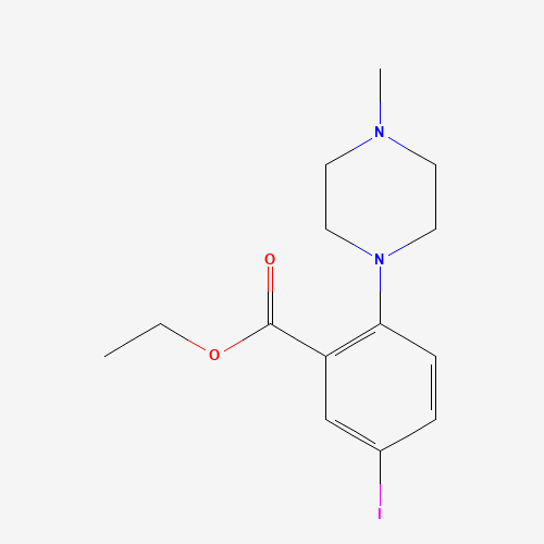 ethyl 5-iodo-2-(4-methylpiperazin-1-yl)benzoate (CAS: 1131587-29-5) - Related Chemical Product