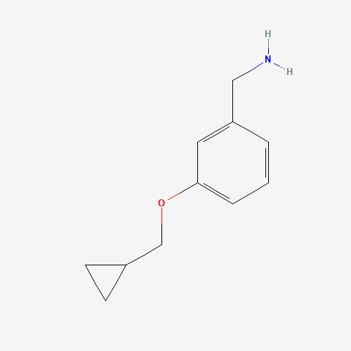 (3-(cyclopropylmethoxy)phenyl)methanamine (CAS: 848444-80-4) - Related Chemical Product