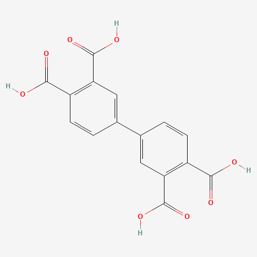 3,3',4,4'-Biphenyltetracarboxylic acid chemical structure 3,3',4,4'-Biphenyltetracarboxylic acid (CAS: 22803-05-0) - Chemical Structure and Molecular Formula