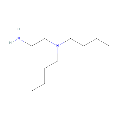 N,N-DI-N-BUTYLETHYLENEDIAMINE (CAS: 3529-09-7) - Chemical Structure and Molecular Formula 