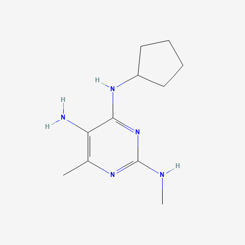 N4-cyclopentyl-N2,6-dimethylpyrimidine-2,4,5-triamine (CAS: 1184919-47-8) - Related Chemical Product