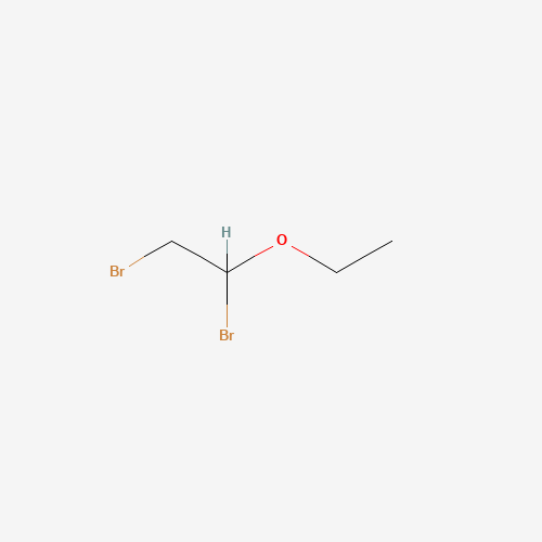 1,2-dibromo-1-ethoxyethane (CAS: 105431-36-5) - Chemical Structure and Molecular Formula 