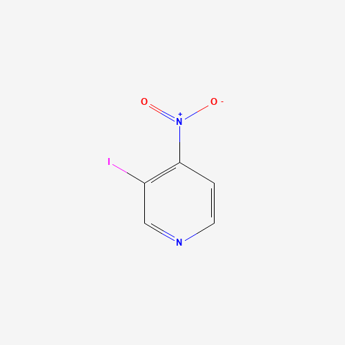 3-IODO-4-NITROPYRIDINE (CAS: 89283-70-5) - Chemical Structure and Molecular Formula 