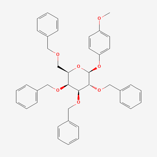 4-METHOXYPHENYL 2,3,4,6-TETRA-O-BENZYL-BETA-D-GALACTOPYRANOSIDE (CAS: 143536-99-6) - Related Chemical Product