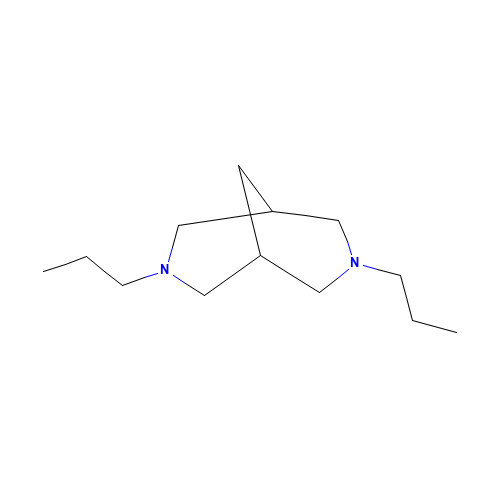 3,7-Dipropyl-3,7-diazabicyclo[3.3.1]nonane (CAS: 909037-18-9) - Chemical Structure and Molecular Formula 