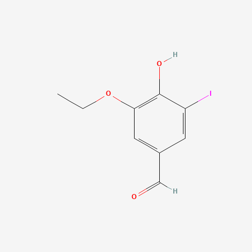 3-ETHOXY-4-HYDROXY-5-IODOBENZALDEHYDE (CAS: 6312-82-9) - Related Chemical Product