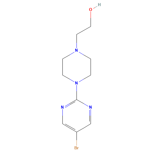2-[4-(5-BROMOPYRIMIDIN-2-YL)PIPERAZIN-1-YL]ETHANOL (CAS: 849021-42-7) - Related Chemical Product