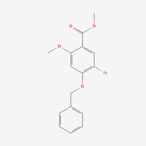 methyl 4-(benzyloxy)-5-bromo-2-methoxybenzoate (CAS: 1131587-96-6) - Related Chemical Product
