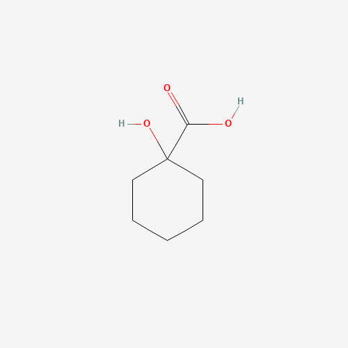 1-HYDROXY-CYCLOHEXANECARBOXYLIC ACID chemical structure 1-HYDROXY-CYCLOHEXANECARBOXYLIC ACID (CAS: 1123-28-0) - Chemical Structure and Molecular Formula