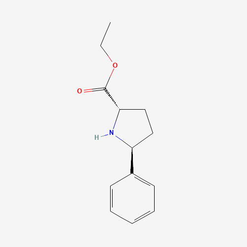 (2S,5S)-ethyl 5-phenylpyrrolidine-2-carboxylate (CAS: 166941-66-8) - Related Chemical Product