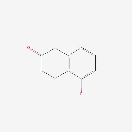 5-Fluoro-2-tetralone (CAS: 548771-68-2) - Chemical Structure and Molecular Formula 