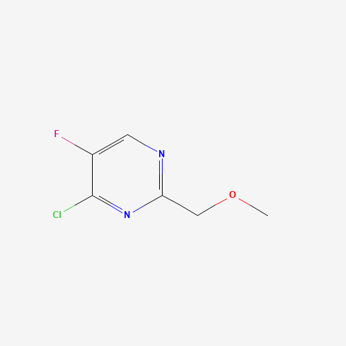 4-Chloro-5-fluoro-2-methoxymethyl-pyrimidine chemical structure 4-Chloro-5-fluoro-2-methoxymethyl-pyrimidine (CAS: 1046788-84-4) - Chemical Structure and Molecular Formula