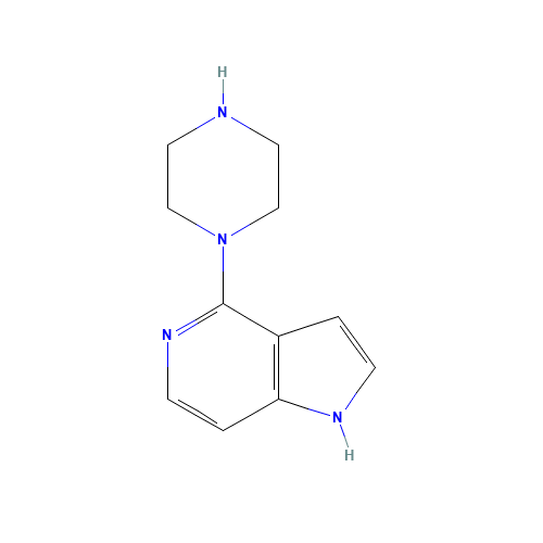 4-(piperazin-1-yl)-1H-pyrrolo[3,2-c]pyridine (CAS: 214045-67-7) - Related Chemical Product