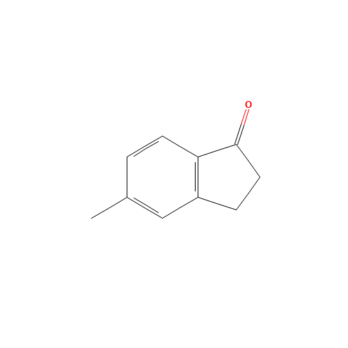 5-Methyl-1-indanone (CAS: 4593-38-8) - Chemical Structure and Molecular Formula 