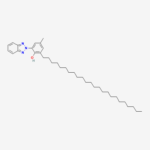 2-(2H-Benzothiazol-2-yl)-6-(dodecyl)-4-methylphenol (CAS: 125304-04-3) - Chemical Structure and Molecular Formula 