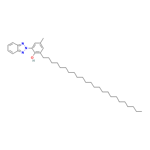 2-(2H-Benzothiazol-2-yl)-6-(dodecyl)-4-methylphenol (CAS: 125304-04-3) - Chemical Structure and Molecular Formula 