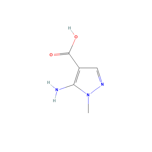 1H-Pyrazole-4-carboxylicacid,5-amino-1-methyl-(9CI) (CAS: 4058-91-7) - Related Chemical Product