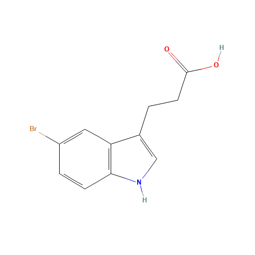 3-(5-BROMO-1H-INDOL-3-YL)-PROPIONIC ACID (CAS: 54904-23-3) - Related Chemical Product