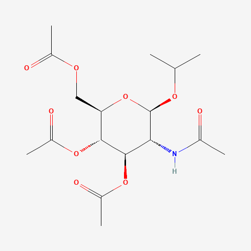 ISO-PROPYL 2-ACETAMIDO-3,4,6-TRI-O-ACETYL-2-DEOXY-BETA-D-GLUCOPYRANOSIDE (CAS: 7772-85-2) - Related Chemical Product