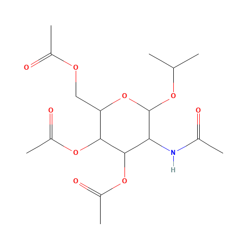 ISO-PROPYL 2-ACETAMIDO-3,4,6-TRI-O-ACETYL-2-DEOXY-BETA-D-GLUCOPYRANOSIDE (CAS: 7772-85-2) - Related Chemical Product