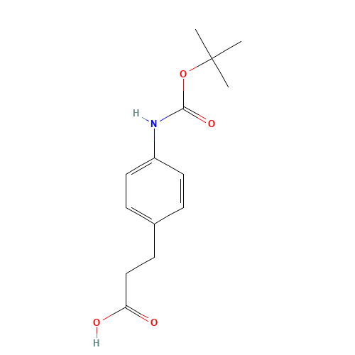 3-(4-TERT-BUTOXYCARBONYLAMINO-PHENYL)-PROPIONIC ACID (CAS: 149506-05-8) - Related Chemical Product