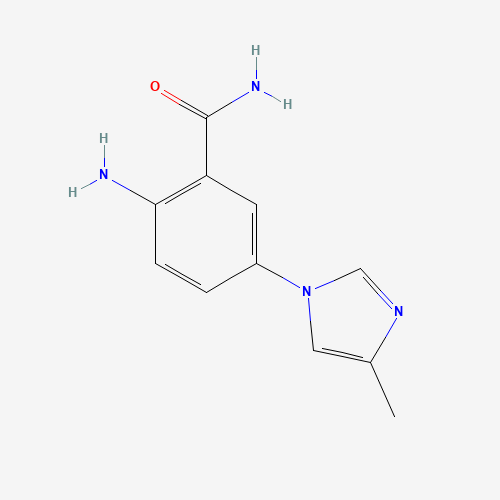 2-amino-5-(4-methyl-1H-imidazol-1-yl)benzamide (CAS: 1206679-06-2) - Related Chemical Product