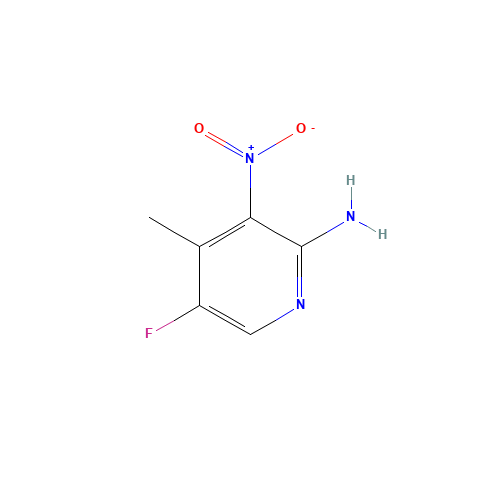 2-AMINO-5-FLUORO-3-NITRO-4-PICOLINE (CAS: 917918-86-6) - Related Chemical Product