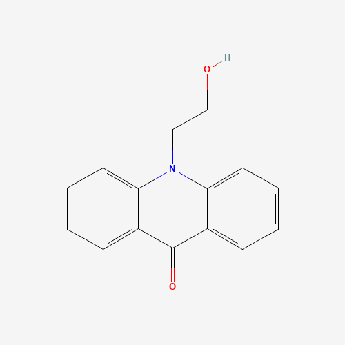 N-(2-Hydroxyethyl)acridone (CAS: 69851-69-0) - Chemical Structure and Molecular Formula 
