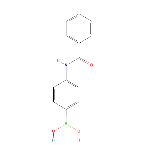 4-(BENZOYLAMINO)BENZENEBORONIC ACID (CAS: 397843-80-0) - Related Chemical Product