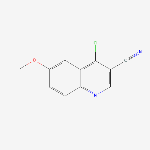 4-CHLORO-6-METHOXY-QUINOLINE-3-CARBONITRILE (CAS: 13669-62-0) - Related Chemical Product