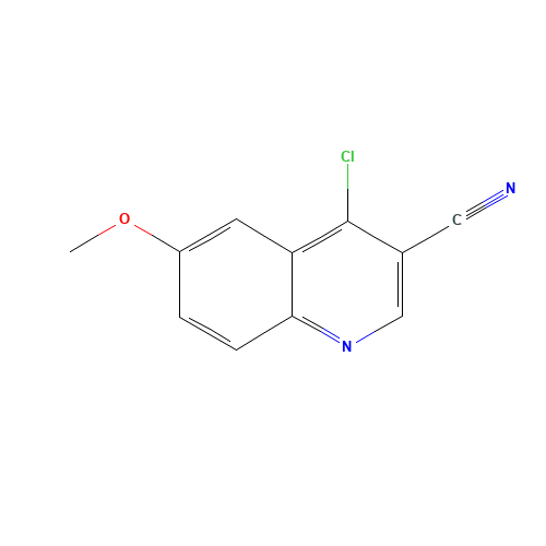 4-CHLORO-6-METHOXY-QUINOLINE-3-CARBONITRILE (CAS: 13669-62-0) - Related Chemical Product