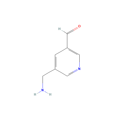 5-(Aminomethyl)-3-pyridinecarboxaldehyde (CAS: 887579-82-0) - Related Chemical Product