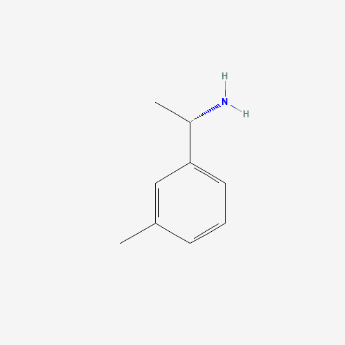 (S)-m-Methyl-a-phenylethylamine (CAS: 138457-18-8) - Chemical Structure and Molecular Formula 