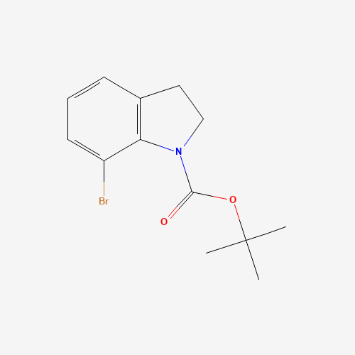 7-BROMO-2,3-DIHYDRO-INDOLE-1-CARBOXYLIC ACID TERT-BUTYL ESTER (CAS: 143262-17-3) - Related Chemical Product