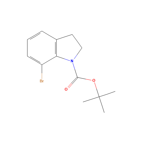 7-BROMO-2,3-DIHYDRO-INDOLE-1-CARBOXYLIC ACID TERT-BUTYL ESTER (CAS: 143262-17-3) - Related Chemical Product