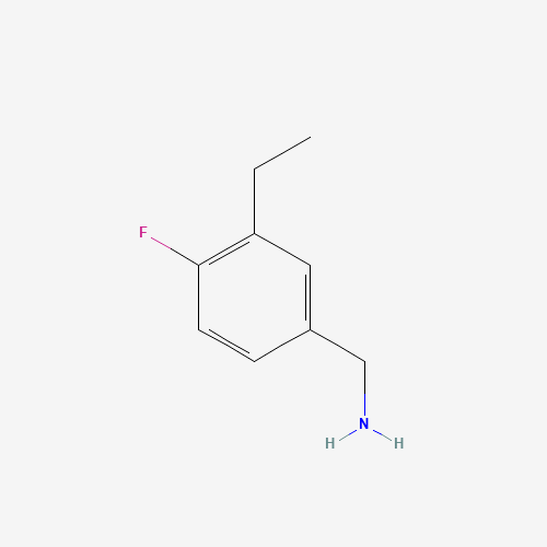 (3-ethyl-4-fluorophenyl)methanamine (CAS: 869297-31-4) - Related Chemical Product