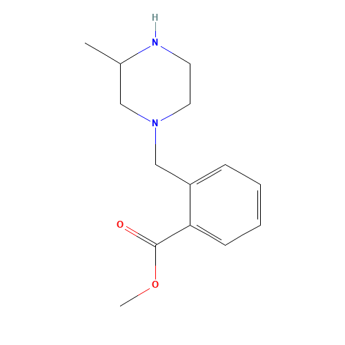methyl 2-((3-methylpiperazin-1-yl)methyl) benzoate (CAS: 1131622-69-9) - Related Chemical Product