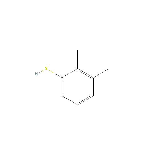 2,3-dimethylbenzenethiol (CAS: 18800-51-6) - Chemical Structure and Molecular Formula 