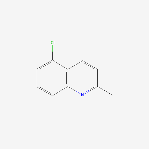 5-Chloroquinaldine (CAS: 4964-69-6) - Chemical Structure and Molecular Formula 