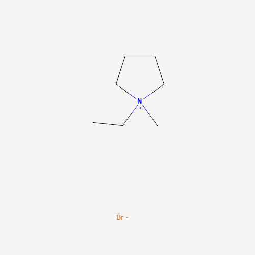 1-ETHYL-1-METHYLPYRROLIDINIUM BROMIDE (CAS: 69227-51-6) - Chemical Structure and Molecular Formula 