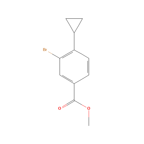 methyl 3-bromo-4-cyclopropylbenzoate (CAS: 1131615-05-8) - Related Chemical Product
