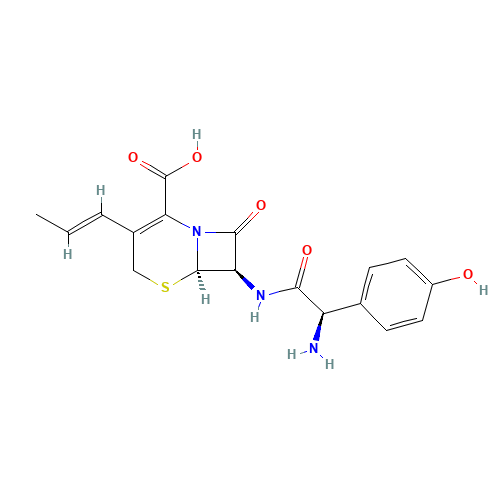 Cefprozil (CAS: 92665-29-7) - Chemical Structure and Molecular Formula 